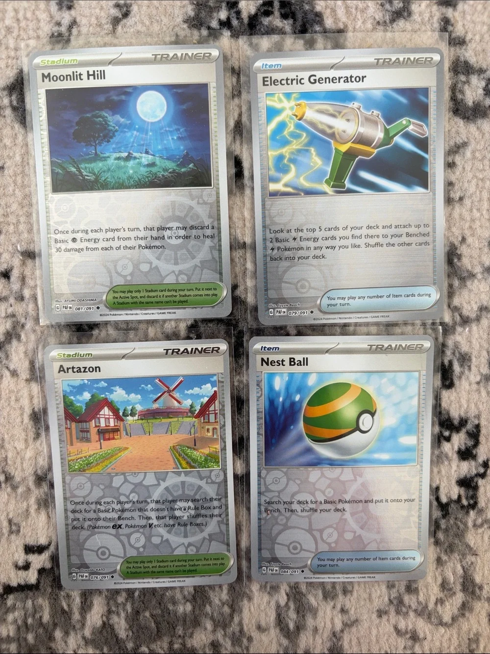 Pokémon Paldean Fates Reverse Holo Trainer Lot 14 Cards | Deck Build | ✨5/$25✨